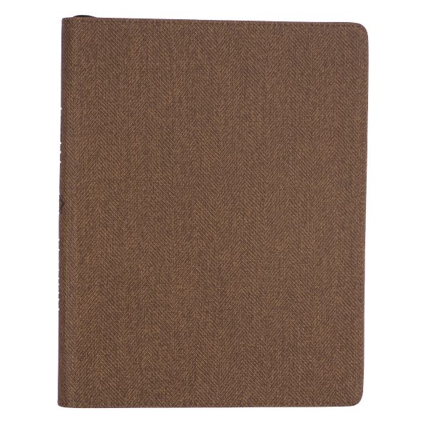 Baxter Undated Planner Large Premium Edition Brown (Durable Synthetic Fibre Flexcover With Zip) - Image 1