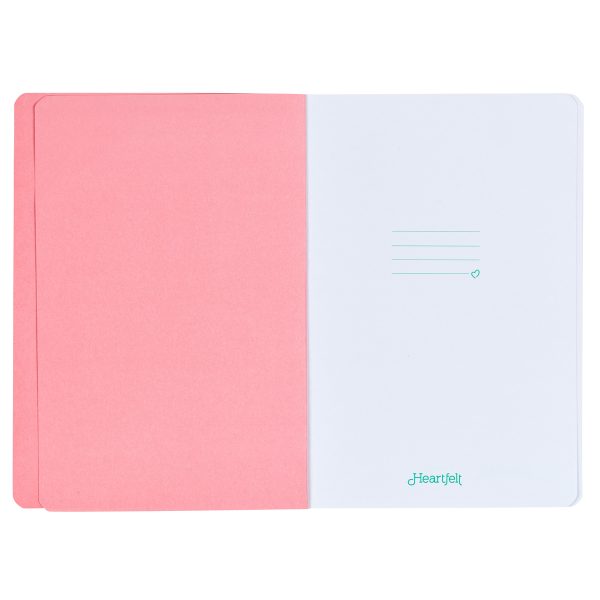 Shine Your Light Pink Petals Paperback Journal with Elastic Closure - Image 5
