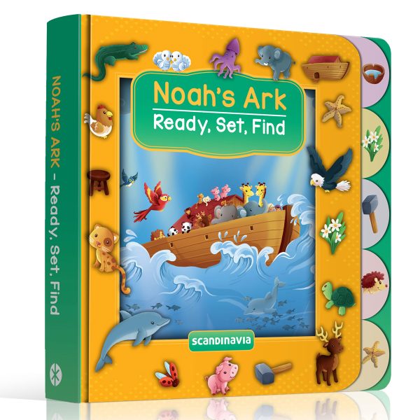 Noah's Ark - Ready, Set, Find (Board Book) - Image 2