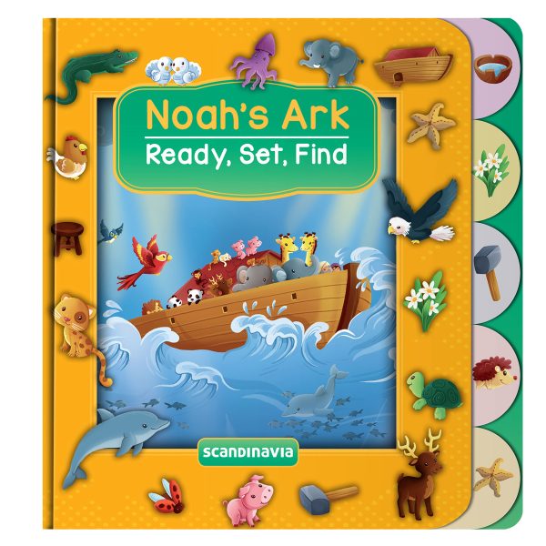 Noah's Ark - Ready, Set, Find (Board Book) - Image 1
