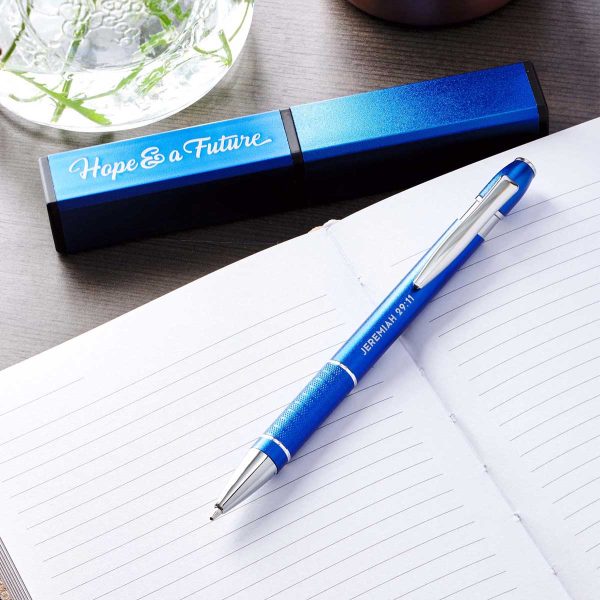 Jeremiah 29:11 Hope & A Future (Metal Pen In Tube) - Image 4