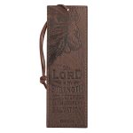The Lord Is My Strength (Faux Leather Pagemarker) - Image 3