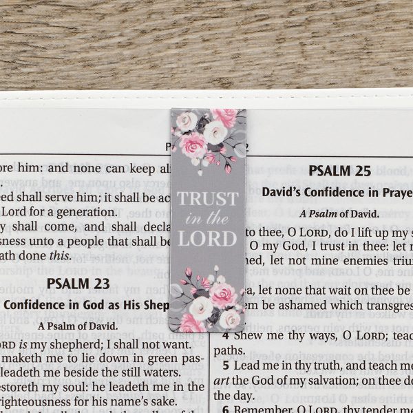Pink Roses Magnetic Bookmarks Set Of 6 - Image 6