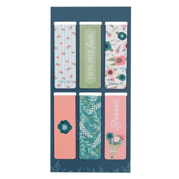 Floral Garden Magnetic Bookmarks Set Of 6 - Image 5