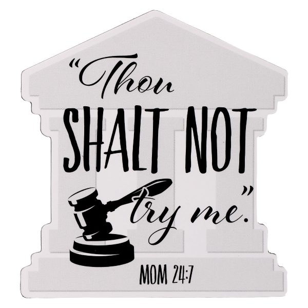 Thou Shalt Not Try Me (Magnet) - Image 2