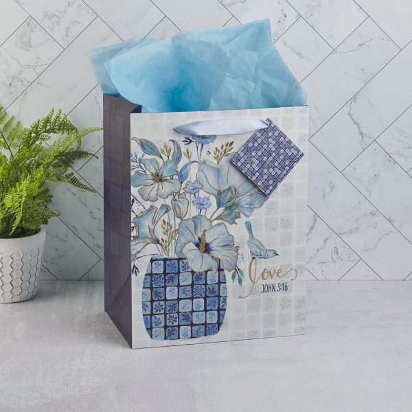 Love Portrait Gift Bag with Gift Tag - Image 2
