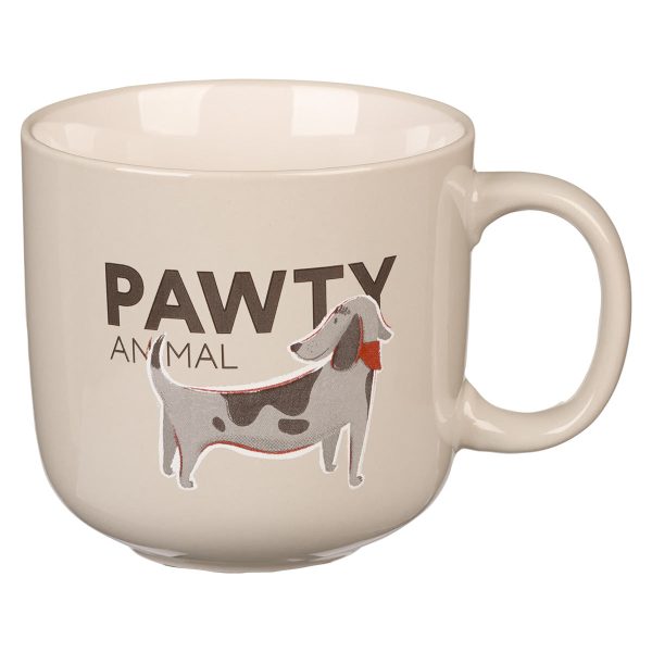 Pawty Animal Ceramic Mug - Image 1