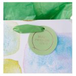 Make Every Day Count Smooth Sea Glass Medium Gift Bag with Gift Tag - Image 9