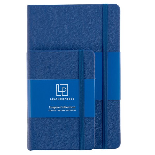 Leatherpress Pacific Blue Genuine African Leather Notebook - Image 14