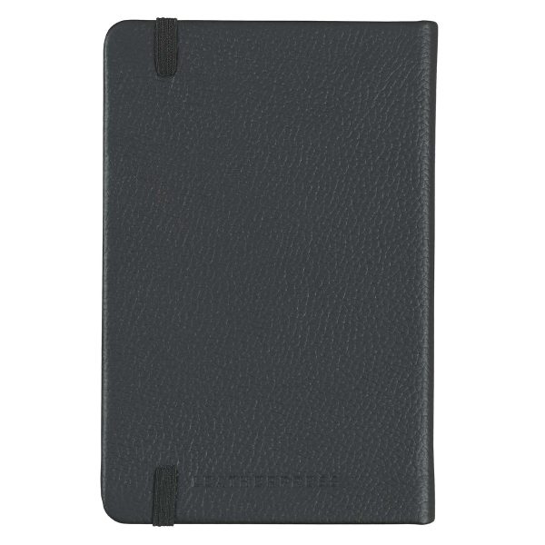 Leatherpress Midnight Black Genuine African Leather Pocket Notebook - Image 9