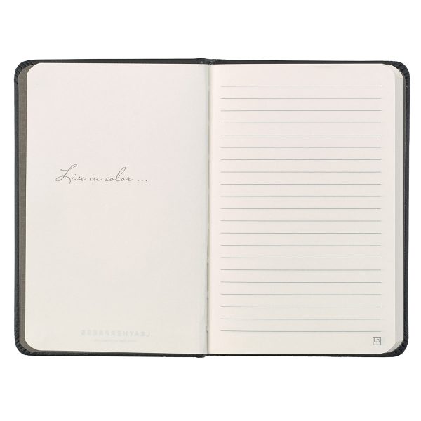 Leatherpress Midnight Black Genuine African Leather Pocket Notebook - Image 11