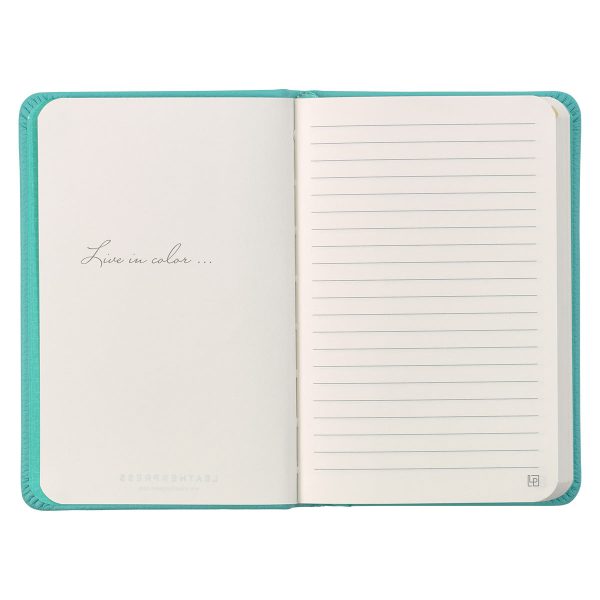 Leatherpress Reef Blue Genuine African Leather Pocket Notebook - Image 11