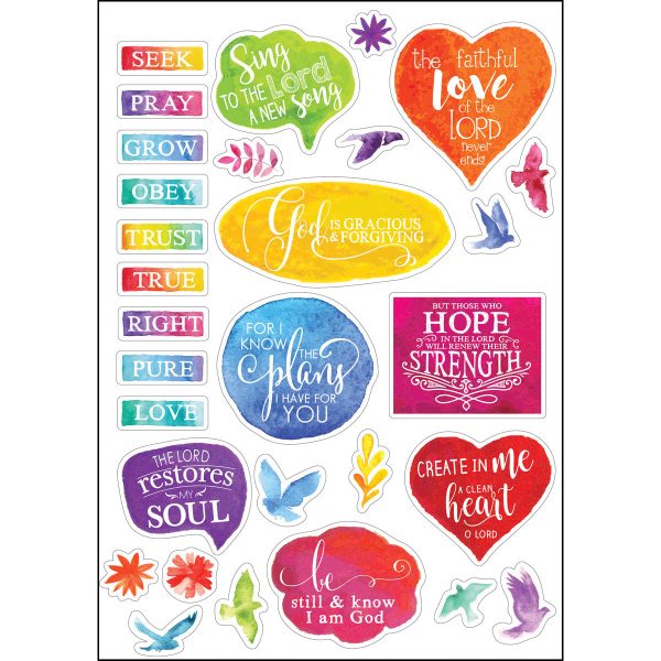 Bible Journaling Stickers (Set Of 3)(Journaling Stickers) - Image 9