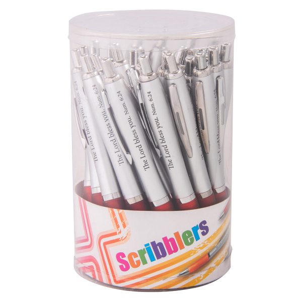 Scribbler: The Lord Bless You Red (Tub Of 25)(Pens) - Image 2