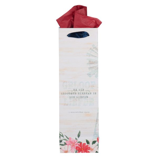 Liefde Oorwin Alles Bottle Gift Bag - Image 3