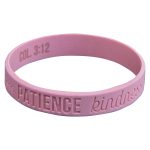 Humility, Compassion, Gentleness Silicone Wristbands - Col 3:12 - Image 4