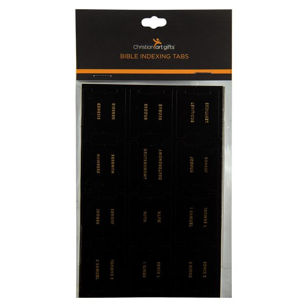 Old And New Testament Black With Matt Gold Bible Indexing Tabs - Image 5