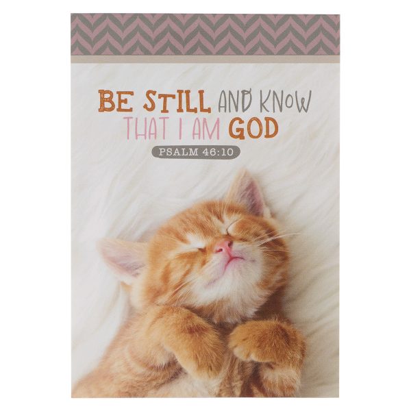 Be Still And Know That I Am God Pet Notepad - Image 4