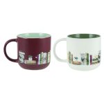 I Love Books Two Piece Ceramic Mug Set - Image 4