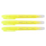 Yellow Erasable Highlighter Three-Piece Set - Image 7