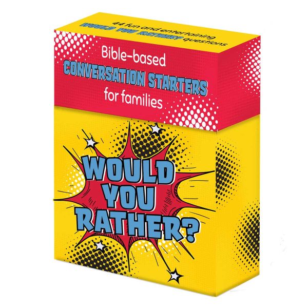 Would You Rather?: Bible-Based Conversation Starters for Families Boxed Cards - Image 4