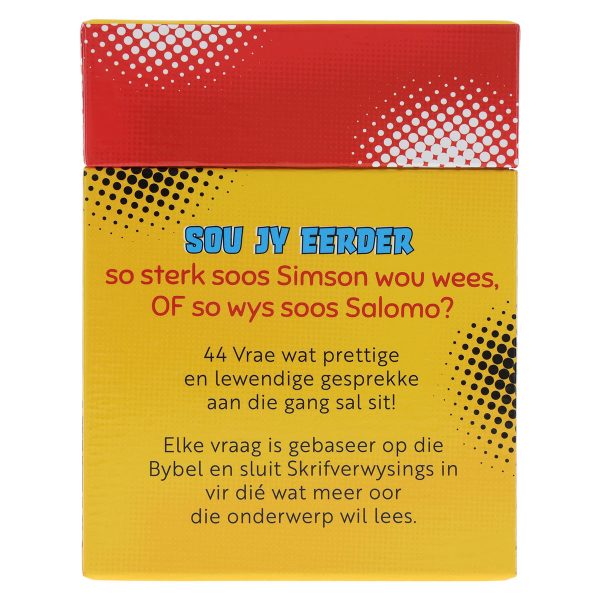 Sou Jy Eerder? Afrikaans PraatSaam-Pret vir Gesinne Boxed Cards - Image 2