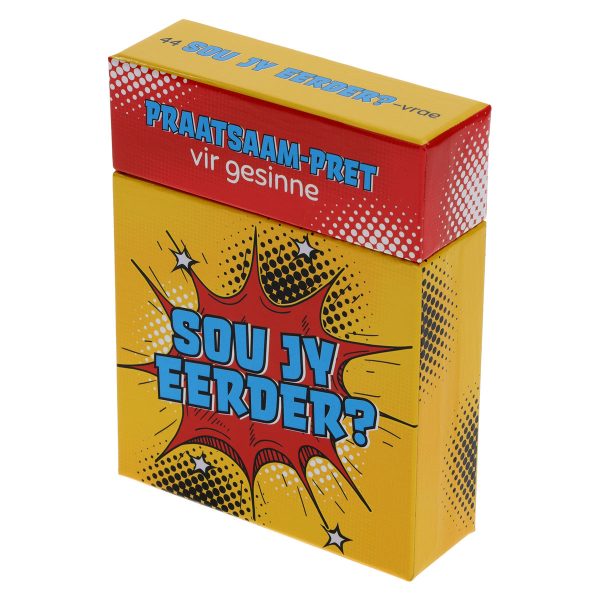 Sou Jy Eerder? Afrikaans PraatSaam-Pret vir Gesinne Boxed Cards - Image 3