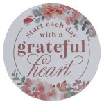 Start Each Day With A Grateful Heart Magnet with a Message - Image 3