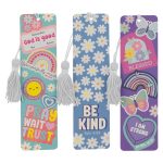 I Am Strong Three-Piece Bookmark with Tassel Set - Image 2