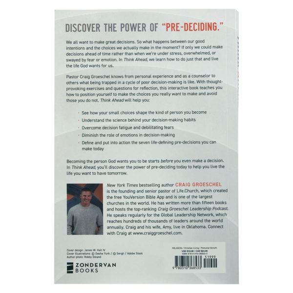 Think Ahead: 7 Decisions You Can Make Today For The God-Honoring Life You Want Tomorrow PB - Image 8