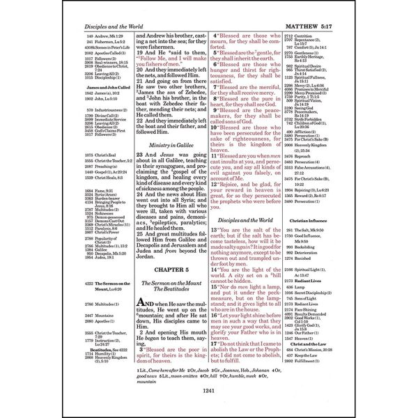 NASB (1977) Thompson Chain-Reference Red Letter Bible (Hardcover) - Image 8