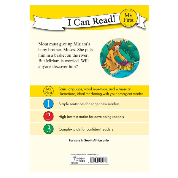 Baby Moses and the Princess I Can Read! (Paperback) - Image 4