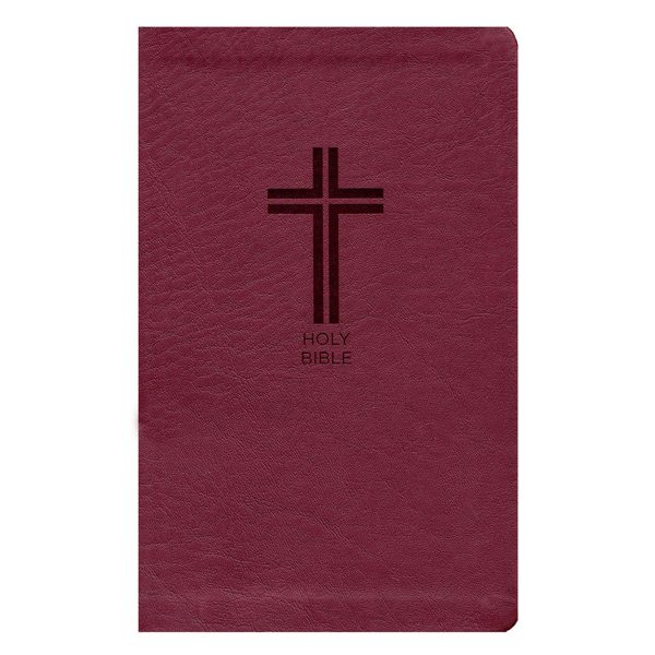 NKJV Value Thinline Standard Print Red Letter Burgundy (Comfort Print)(Imitation Leather) - Image 2