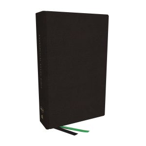 NKJV Evangelical Study Bible Black Comfort Print (Imitation Leather)