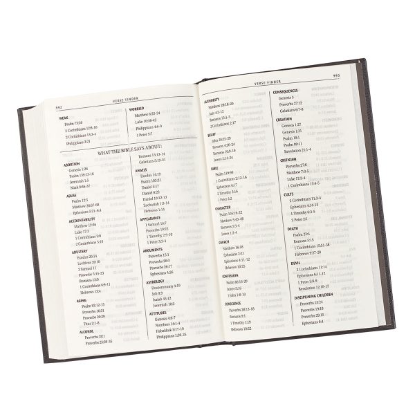 KJV Black Hardcover Standard Bible - Image 14