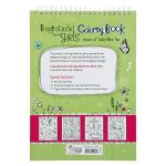 Inspirational Coloring Book For Girls (Wirebound) - Image 7