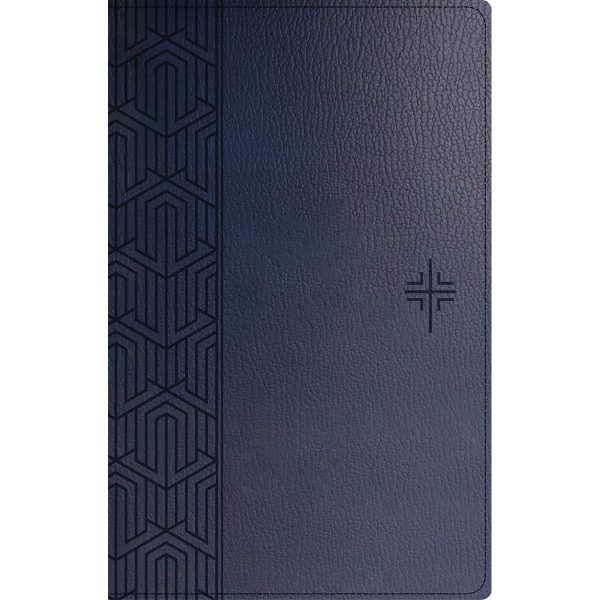 NLT Blue Faux Leather Premium Gift Bible Red Letter - Image 5