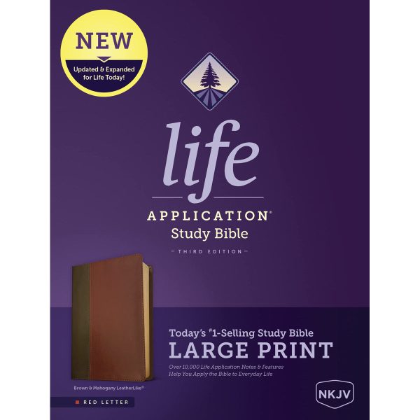 NKJV Life Application Study Bible, Third Ed, Large Print, Red Letter, Mahogany (Immitation Leather) - Image 10