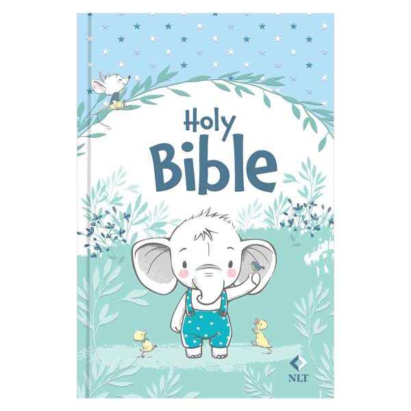 NLT Elephant Hardcover Baby Bible for Boys - Image 5