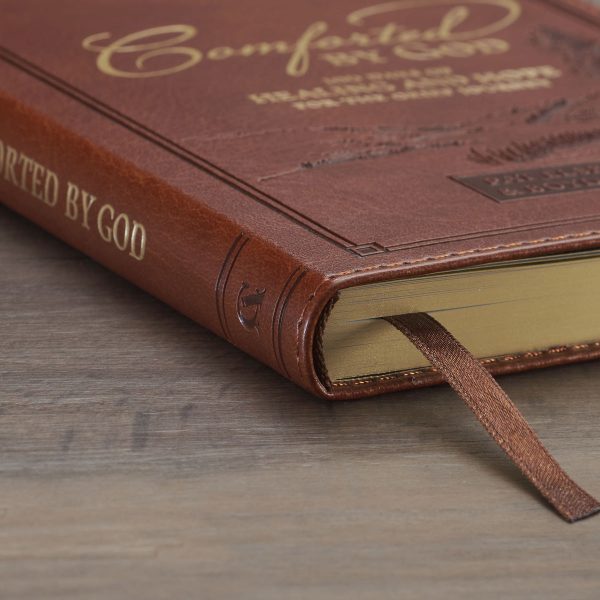 Comforted by God Devotions: 100 Days of Healing and Hope for the Grief Journey (Faux Leather) - Image 5