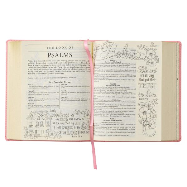 KJV Pink Faux Leather Hardcover My Promise Bible - Image 10