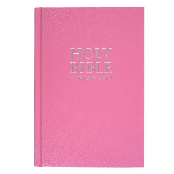 NKJV Pink Hardcover Bible - Image 1