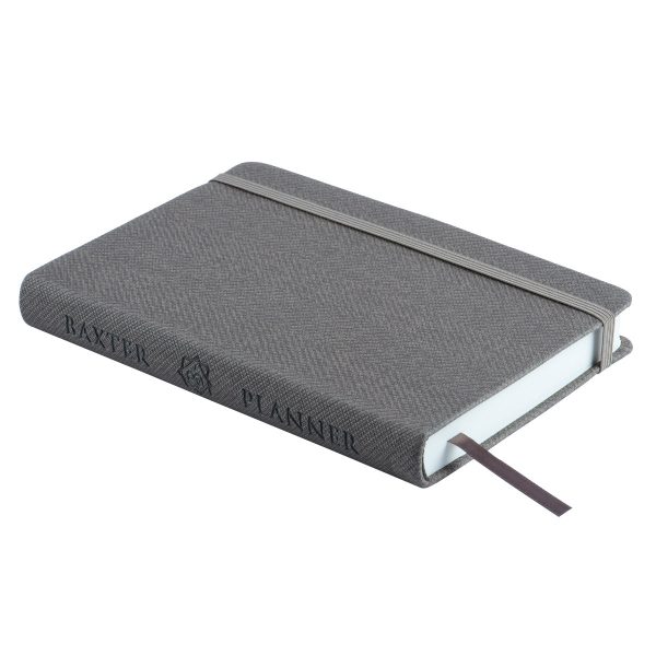 Baxter Undated Planner Pocket Edition Grey (Durable Synthetic Fiber Flexcover) - Image 10