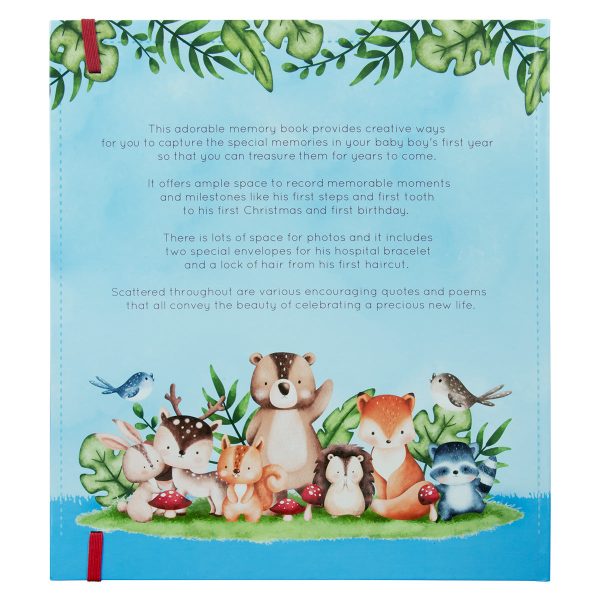 My First Year: A Memory Book For Baby Boys (Hardcover) - Image 9