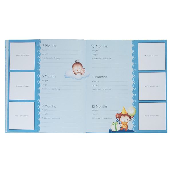 My First Year: A Memory Book For Baby Boys (Hardcover) - Image 13