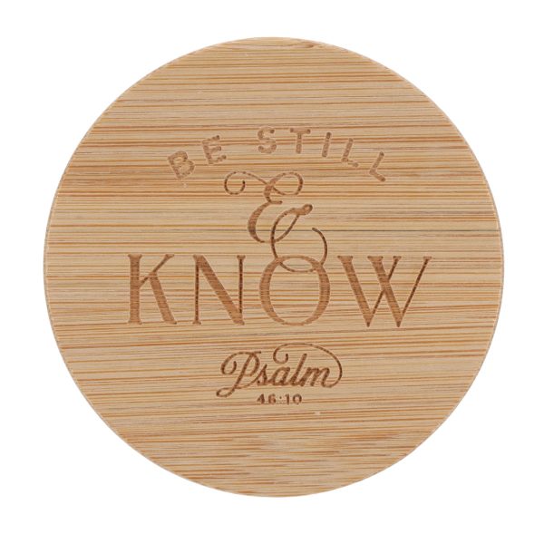 Be Still and Know Nordic Seaside Scented Candle with Bamboo Lid - Image 7