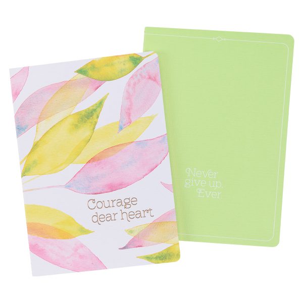 Courage Dear Heart Citrus Leaves Two-Piece Notebook Set - Image 13