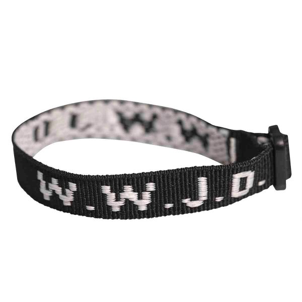 What Would Jesus Do Black (Wriststrap) - Image 1