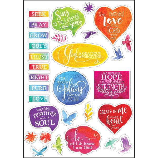 Bible Journaling Stickers (Set Of 3)(Journaling Stickers) - Image 14