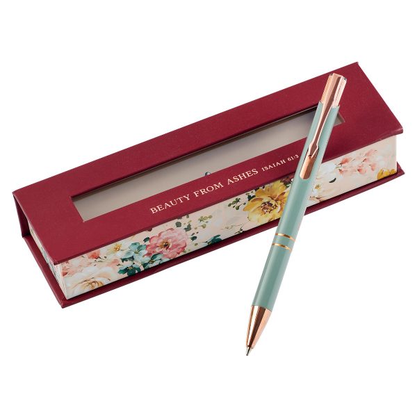 Beauty From Ashes Pen In Gift Box - Isaiah 61:3 - Image 8